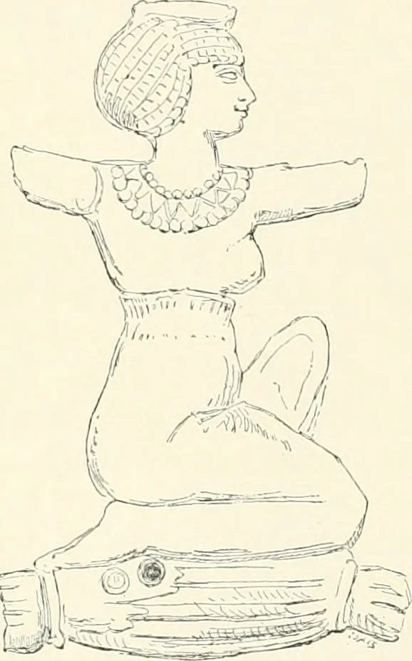An illustration from A history of art in ancient Egypt, 1883, leaf 341
