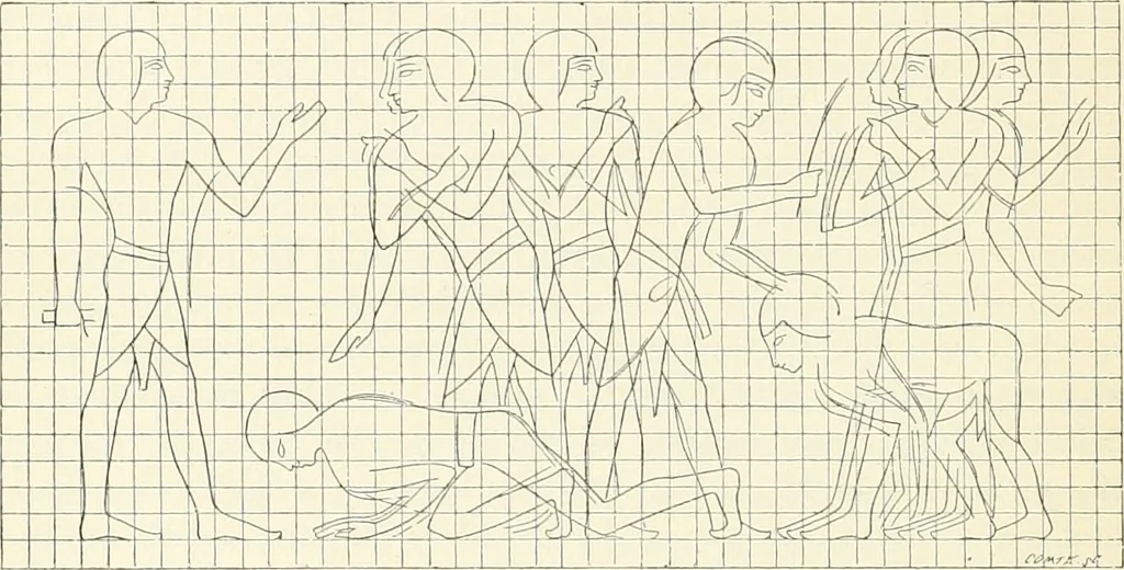 An illustration from A history of art in ancient Egypt, 1883, leaf 349