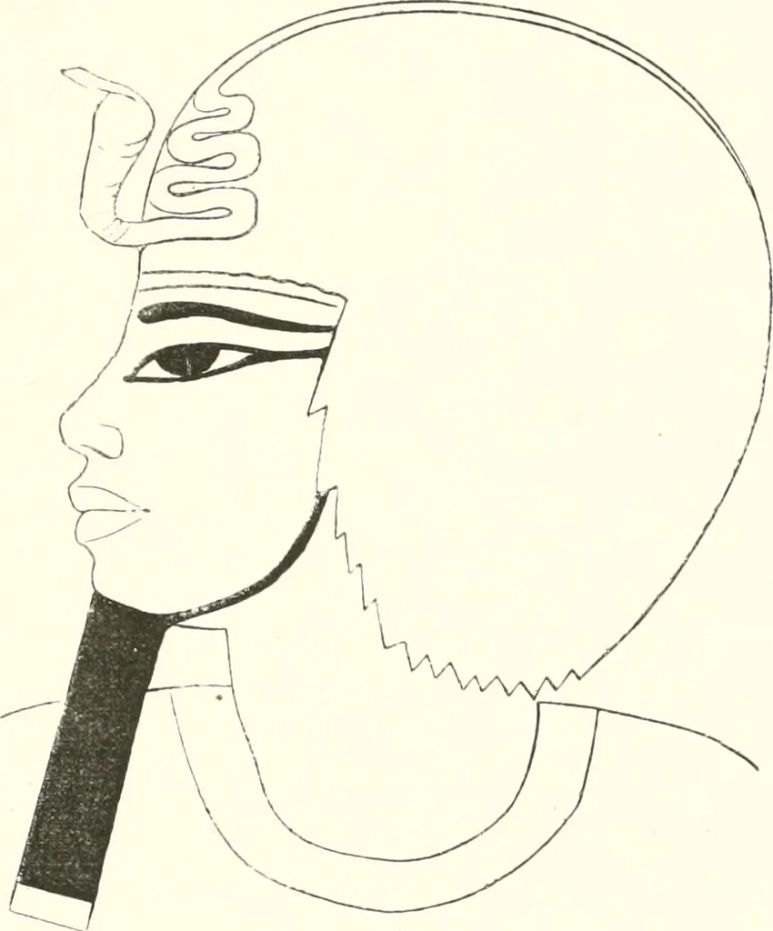 An illustration from A history of art in ancient Egypt, 1883, leaf 362