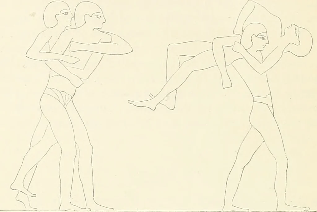 An illustration from A history of art in ancient Egypt, 1883, leaf 373