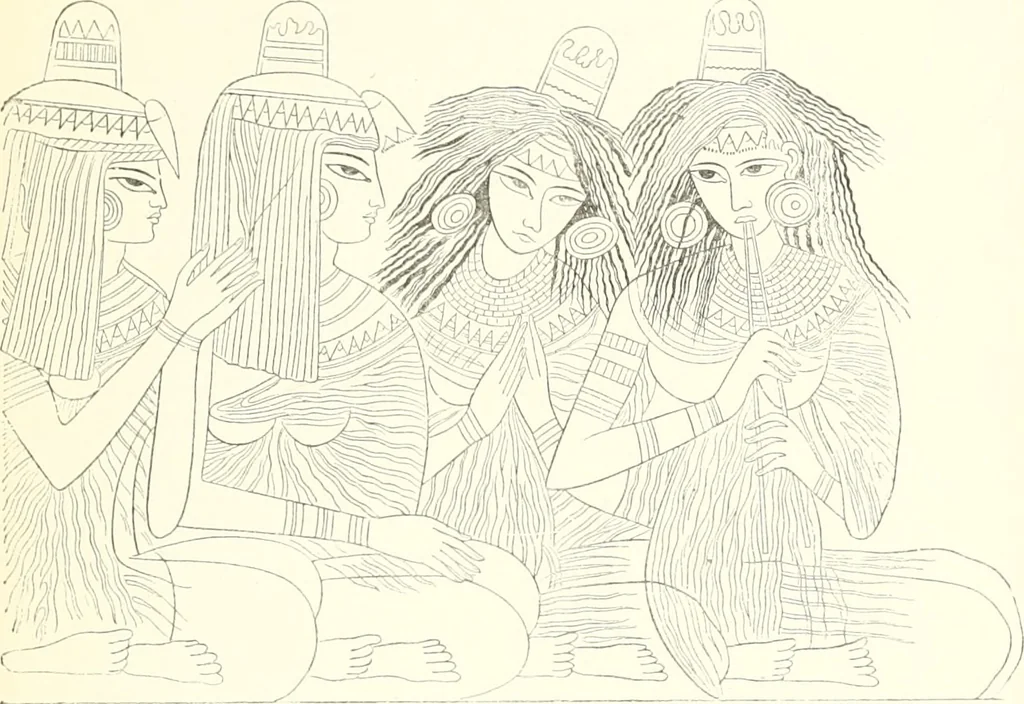 An illustration from A history of art in ancient Egypt, 1883, leaf 374
