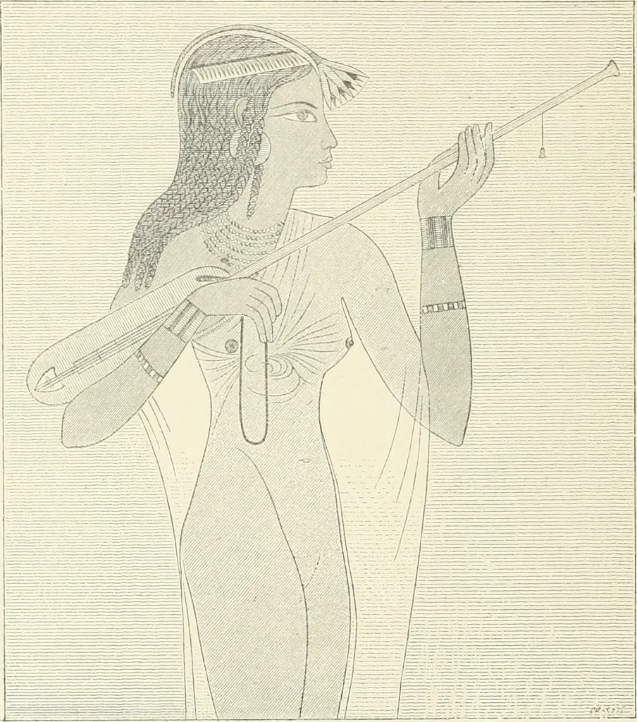 An illustration from A history of art in ancient Egypt, 1883, leaf 375