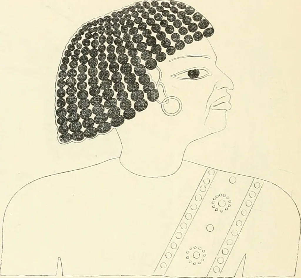 An illustration from A history of art in ancient Egypt, 1883, leaf 379