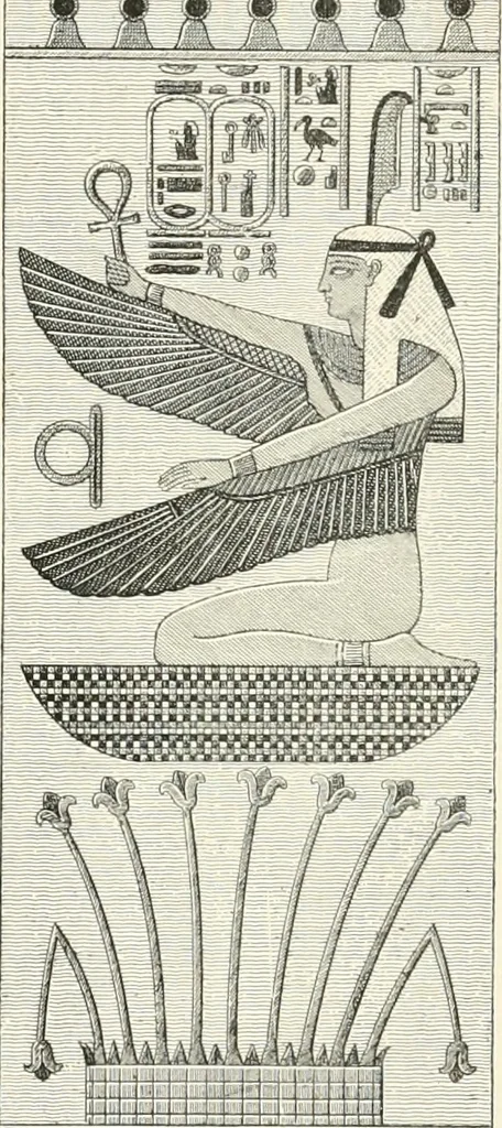 An illustration from A history of art in ancient Egypt, 1883, leaf 381
