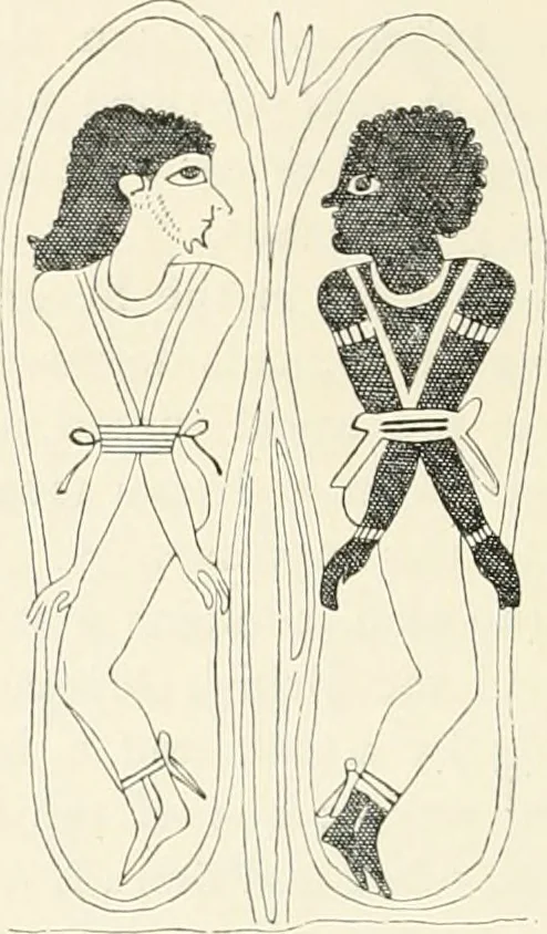 An illustration from A history of art in ancient Egypt, 1883, leaf 385