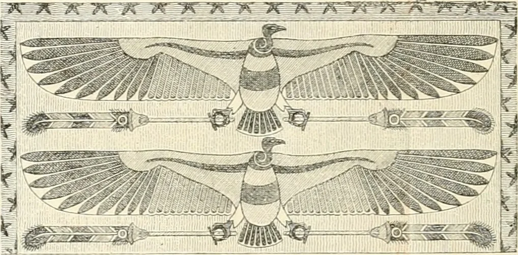 An illustration from A history of art in ancient Egypt, 1883, leaf 387