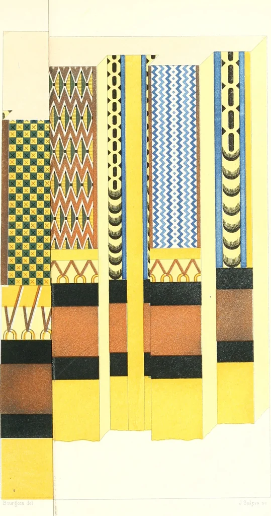 An illustration from A history of art in ancient Egypt, 1883, leaf 388