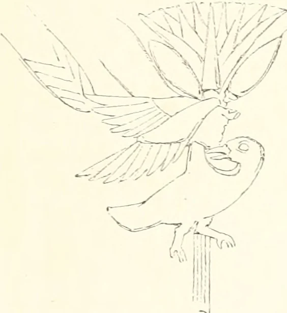 An illustration from A history of art in ancient Egypt, 1883, leaf 390
