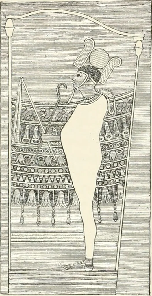 An illustration from A history of art in ancient Egypt, 1883, leaf 391