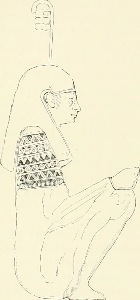 An illustration from A history of art in ancient Egypt, 1883, leaf 411