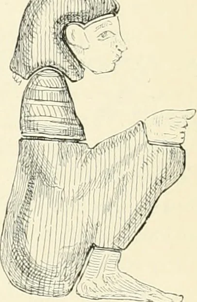 An illustration from A history of art in ancient Egypt, 1883, leaf 411