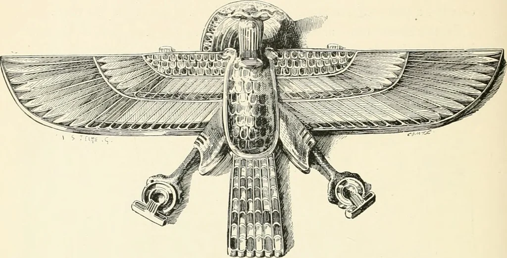 An illustration from A history of art in ancient Egypt, 1883, leaf 417