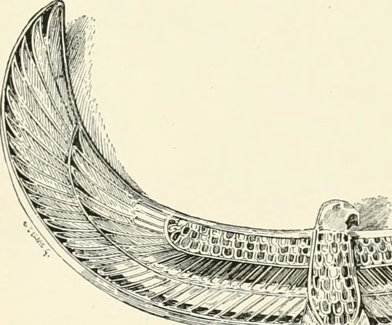 An illustration from A history of art in ancient Egypt, 1883, leaf 417