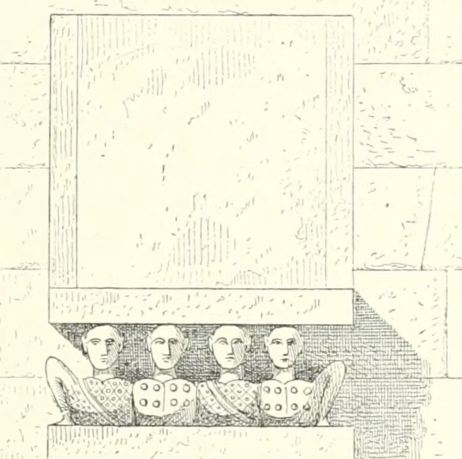 An illustration from A history of art in ancient Egypt, 1883, leaf 42