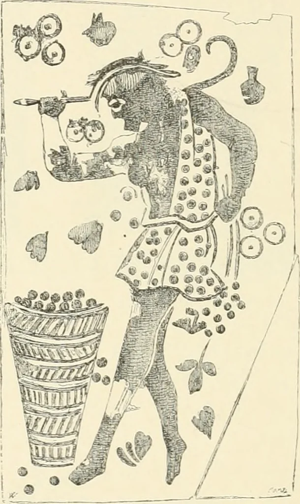 An illustration from A history of art in ancient Egypt, 1883, leaf 423