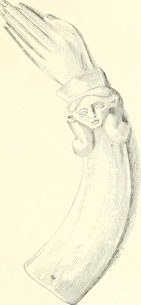 An illustration from A history of art in ancient Egypt, 1883, leaf 424