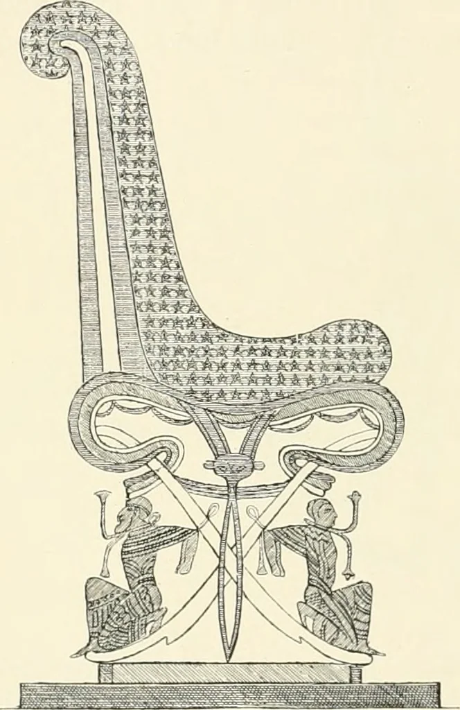 An illustration from A history of art in ancient Egypt, 1883, leaf 429