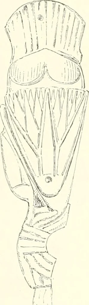 An illustration from A history of art in ancient Egypt, 1883, leaf 430