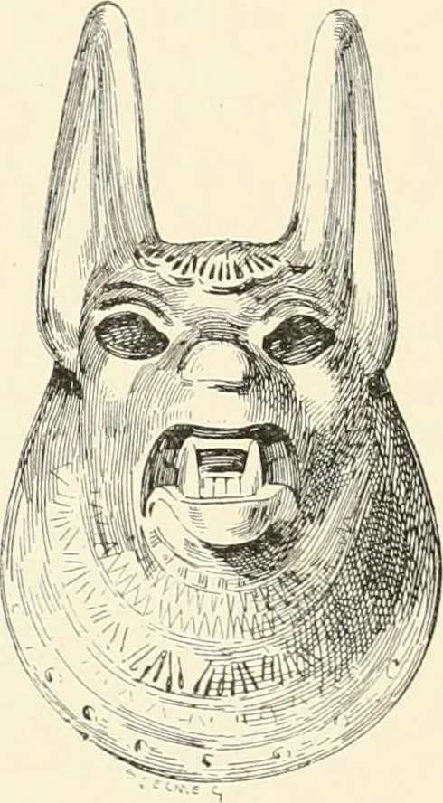 An illustration from A history of art in ancient Egypt, 1883, leaf 443
