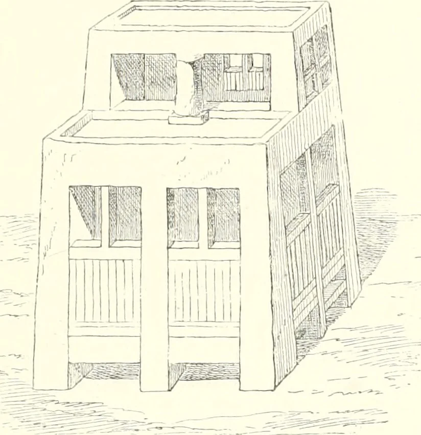 An illustration from A history of art in ancient Egypt, 1883, leaf 56