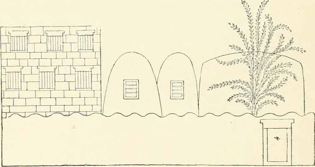 An illustration from A history of art in ancient Egypt, 1883, leaf 57