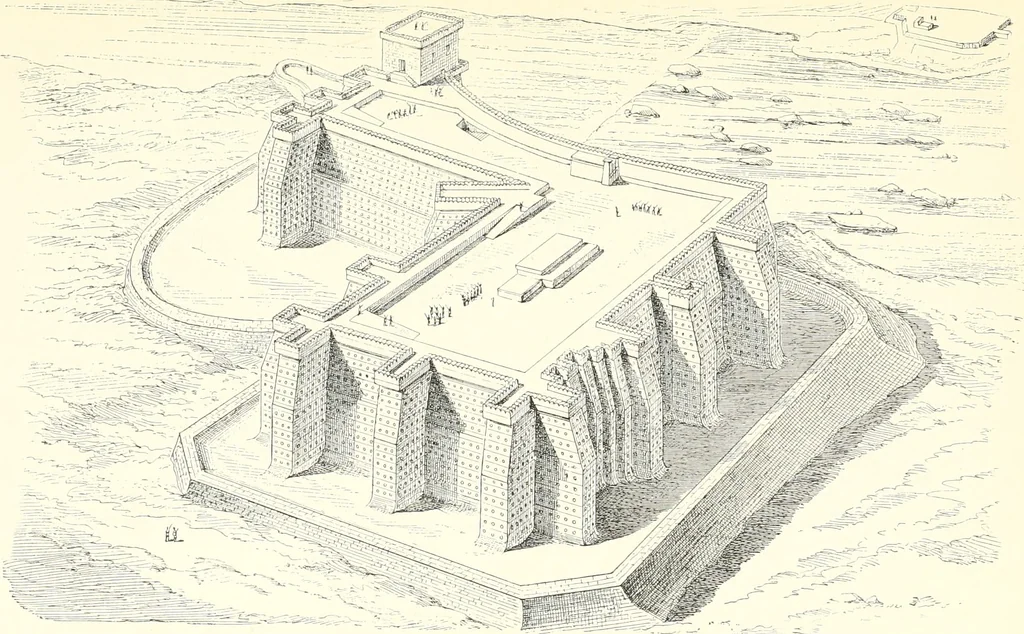 An illustration from A history of art in ancient Egypt, 1883, leaf 64