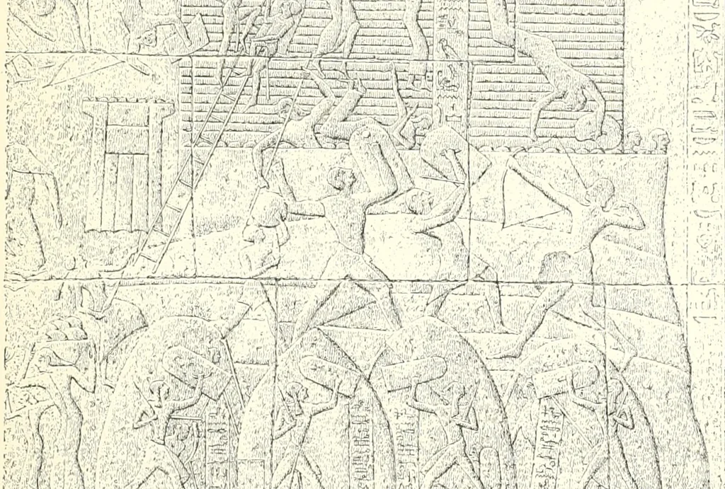 An illustration from A history of art in ancient Egypt, 1883, leaf 68