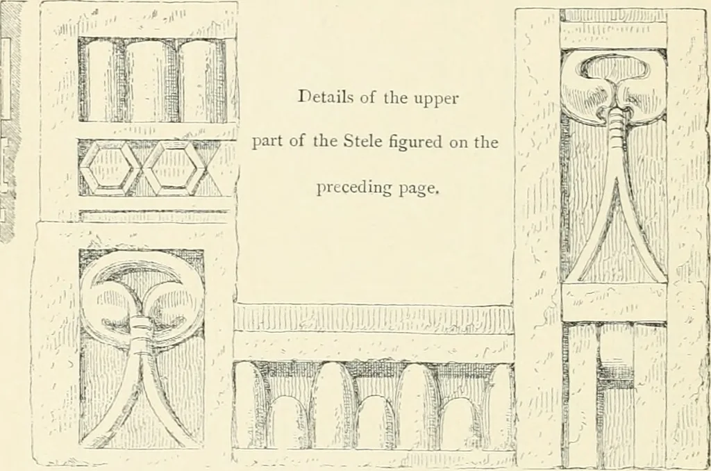 An illustration from A history of art in ancient Egypt, 1883, leaf 83