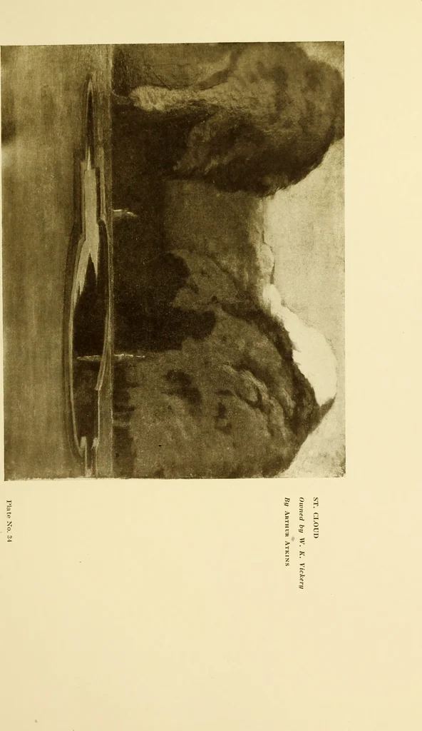 An illustration from Art in California : a survey of American art with special reference to Californian painting, sculpture and architecture past and present, particularly as those arts were represented at the Panama-Pacific International Exposition : being essays and articles by the following contributors, 1916, leaf 104