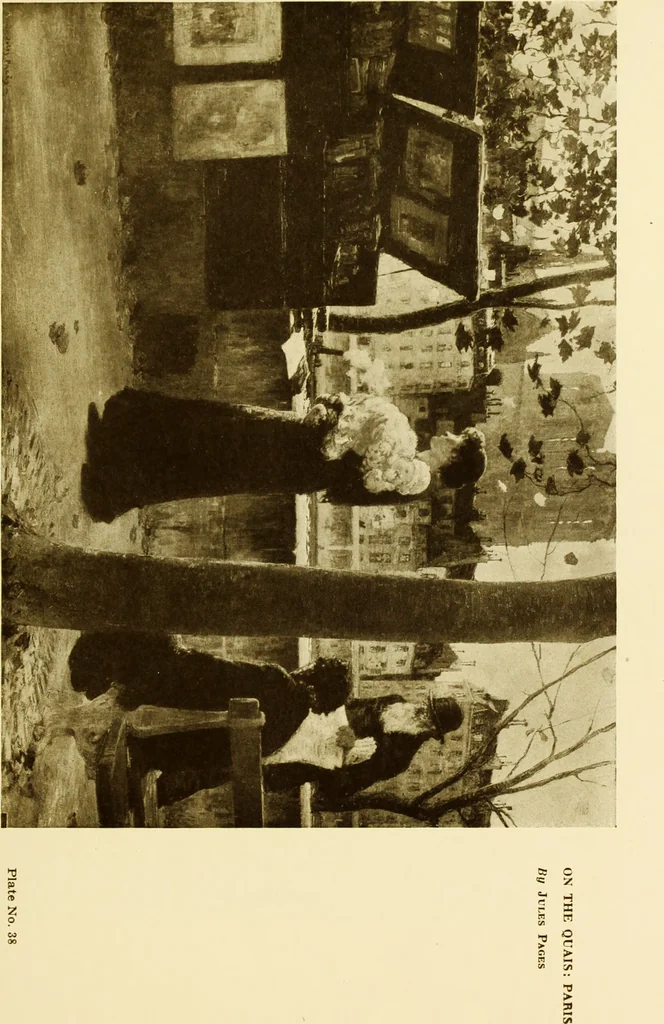 An illustration from Art in California : a survey of American art with special reference to Californian painting, sculpture and architecture past and present, particularly as those arts were represented at the Panama-Pacific International Exposition : being essays and articles by the following contributors, 1916, leaf 112