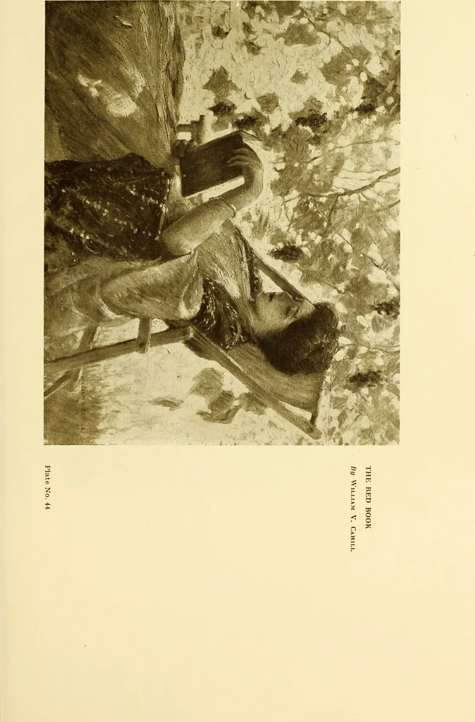 An illustration from Art in California : a survey of American art with special reference to Californian painting, sculpture and architecture past and present, particularly as those arts were represented at the Panama-Pacific International Exposition : being essays and articles by the following contributors, 1916, leaf 124
