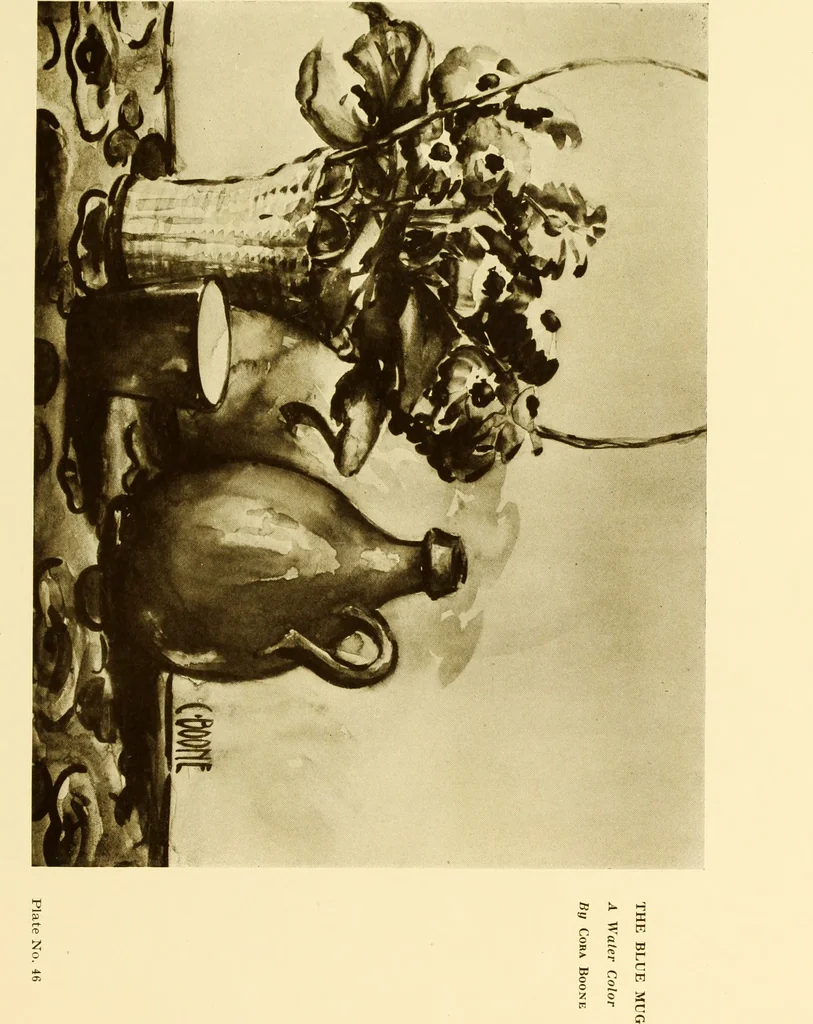 An illustration from Art in California : a survey of American art with special reference to Californian painting, sculpture and architecture past and present, particularly as those arts were represented at the Panama-Pacific International Exposition : being essays and articles by the following contributors, 1916, leaf 128