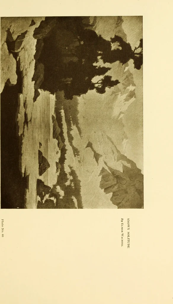 An illustration from Art in California : a survey of American art with special reference to Californian painting, sculpture and architecture past and present, particularly as those arts were represented at the Panama-Pacific International Exposition : being essays and articles by the following contributors, 1916, leaf 156