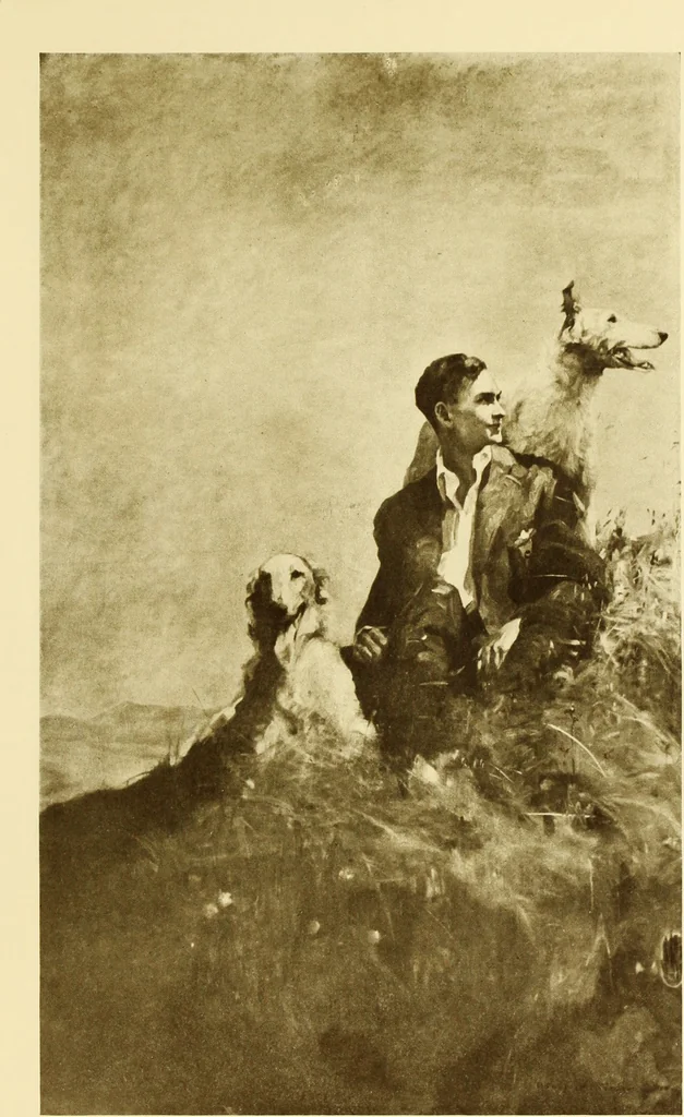 An illustration from Art in California : a survey of American art with special reference to Californian painting, sculpture and architecture past and present, particularly as those arts were represented at the Panama-Pacific International Exposition : being essays and articles by the following contributors, 1916, leaf 190