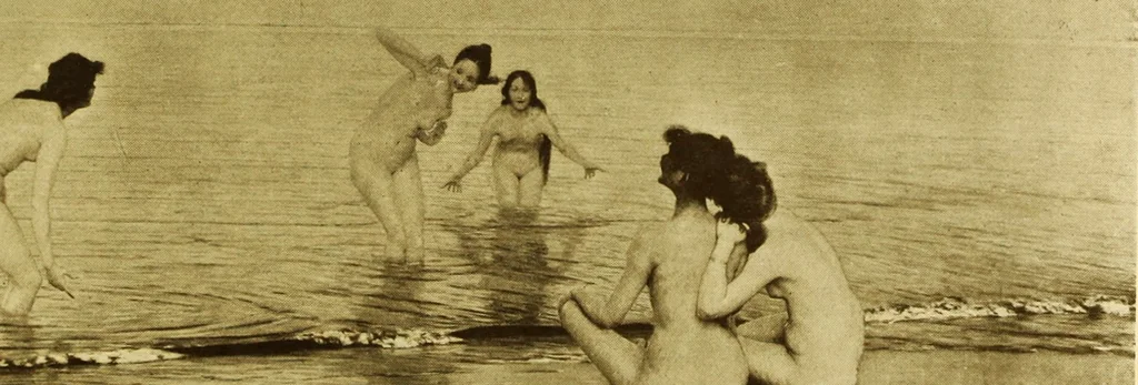 An illustration from Art in California : a survey of American art with special reference to Californian painting, sculpture and architecture past and present, particularly as those arts were represented at the Panama-Pacific International Exposition : being essays and articles by the following contributors, 1916, leaf 274