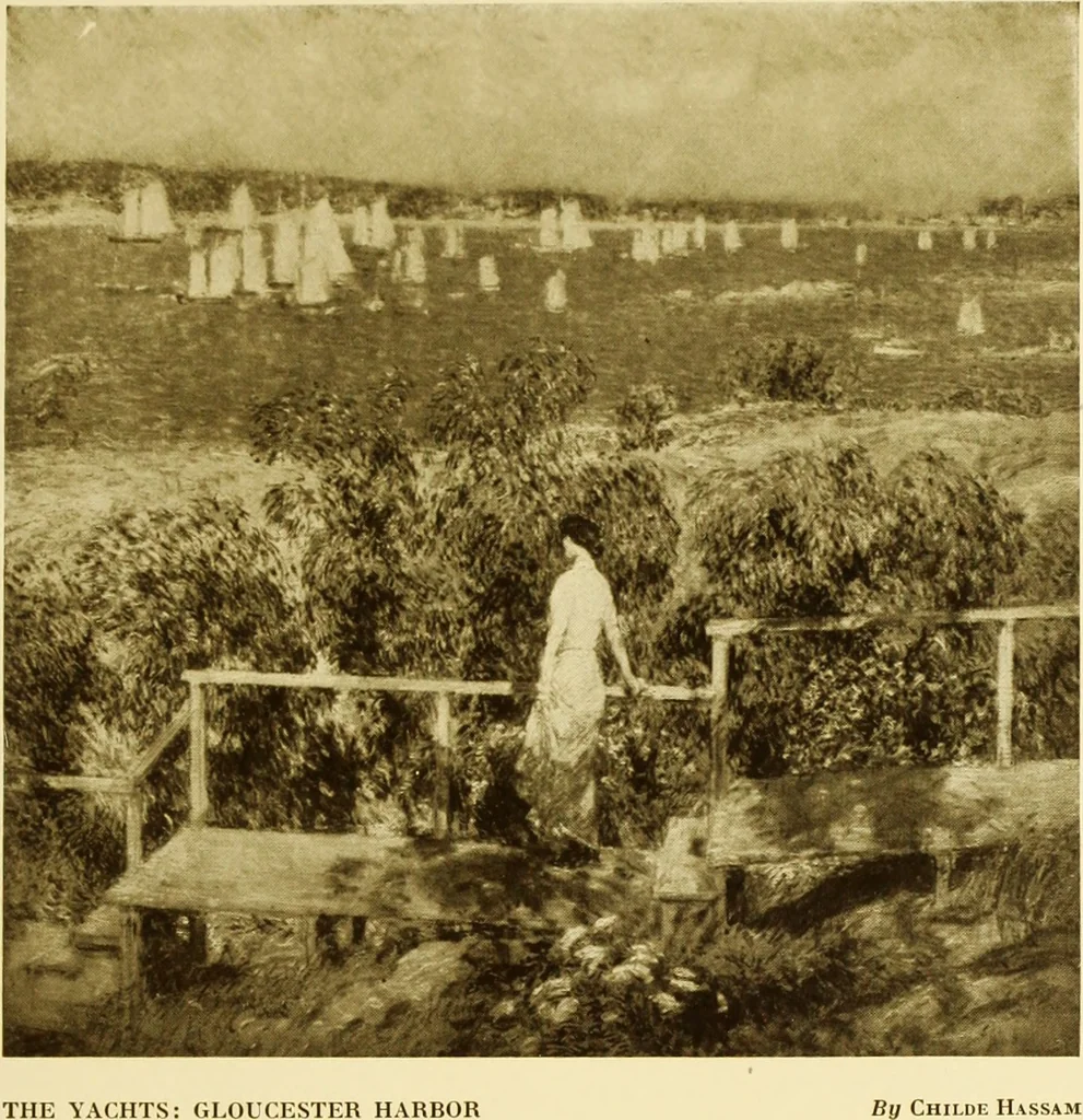 An illustration from Art in California : a survey of American art with special reference to Californian painting, sculpture and architecture past and present, particularly as those arts were represented at the Panama-Pacific International Exposition : being essays and articles by the following contributors, 1916, leaf 294