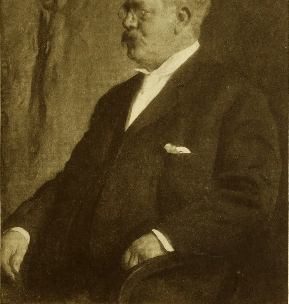 An illustration from Art in California : a survey of American art with special reference to Californian painting, sculpture and architecture past and present, particularly as those arts were represented at the Panama-Pacific International Exposition : being essays and articles by the following contributors, 1916, leaf 314
