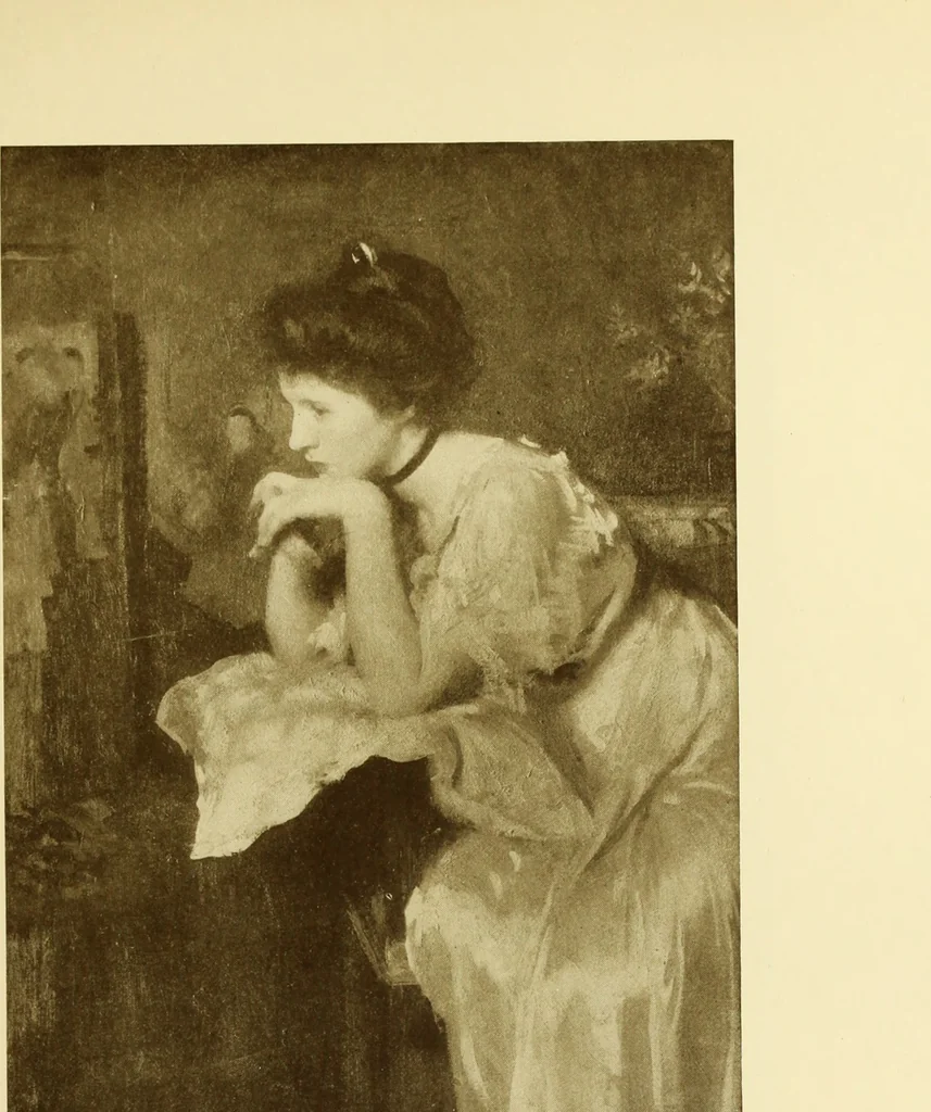 An illustration from Art in California : a survey of American art with special reference to Californian painting, sculpture and architecture past and present, particularly as those arts were represented at the Panama-Pacific International Exposition : being essays and articles by the following contributors, 1916, leaf 330