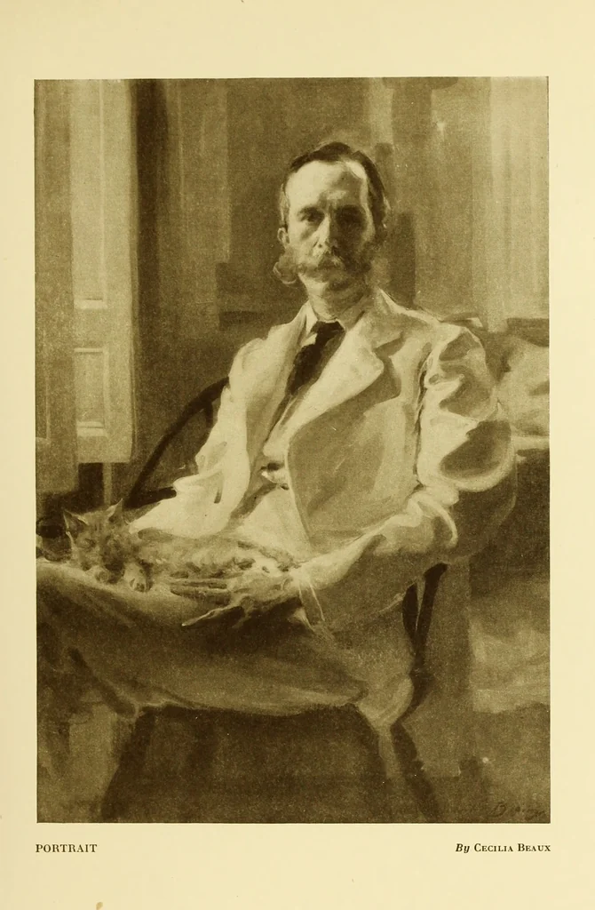 An illustration from Art in California : a survey of American art with special reference to Californian painting, sculpture and architecture past and present, particularly as those arts were represented at the Panama-Pacific International Exposition : being essays and articles by the following contributors, 1916, leaf 332