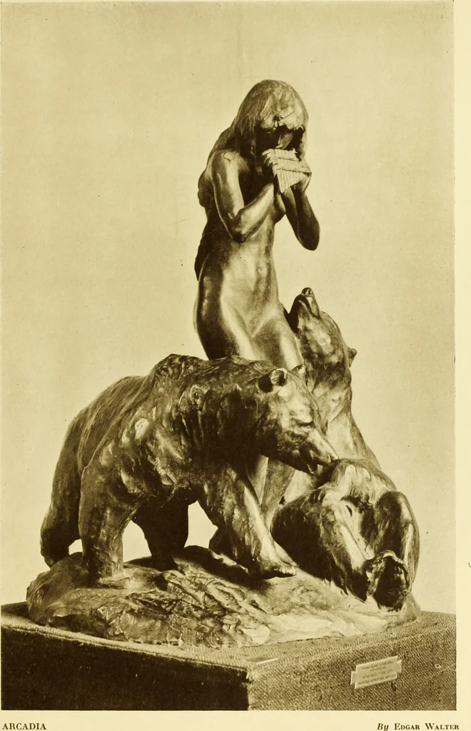An illustration from Art in California : a survey of American art with special reference to Californian painting, sculpture and architecture past and present, particularly as those arts were represented at the Panama-Pacific International Exposition : being essays and articles by the following contributors, 1916, leaf 356