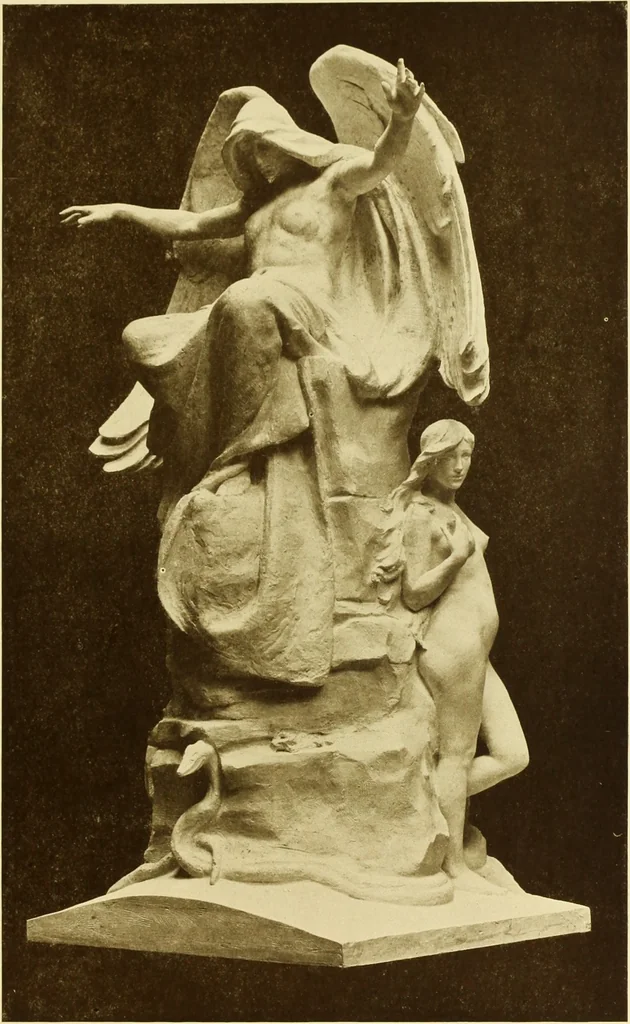 An illustration from Art in California : a survey of American art with special reference to Californian painting, sculpture and architecture past and present, particularly as those arts were represented at the Panama-Pacific International Exposition : being essays and articles by the following contributors, 1916, leaf 396