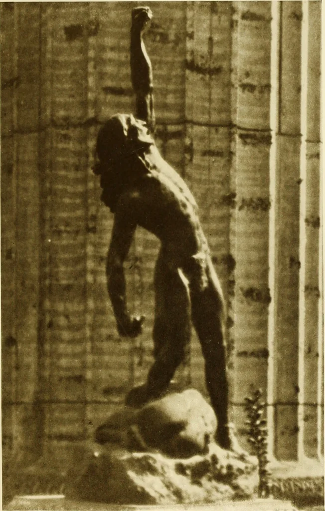 An illustration from Art in California : a survey of American art with special reference to Californian painting, sculpture and architecture past and present, particularly as those arts were represented at the Panama-Pacific International Exposition : being essays and articles by the following contributors, 1916, leaf 432