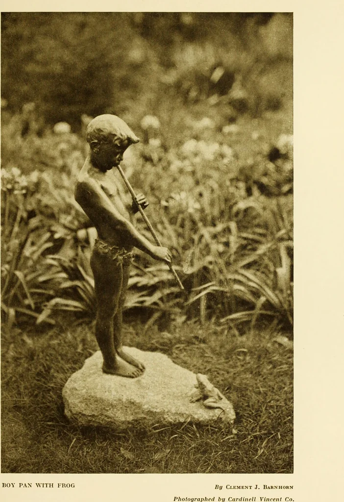 An illustration from Art in California : a survey of American art with special reference to Californian painting, sculpture and architecture past and present, particularly as those arts were represented at the Panama-Pacific International Exposition : being essays and articles by the following contributors, 1916, leaf 452
