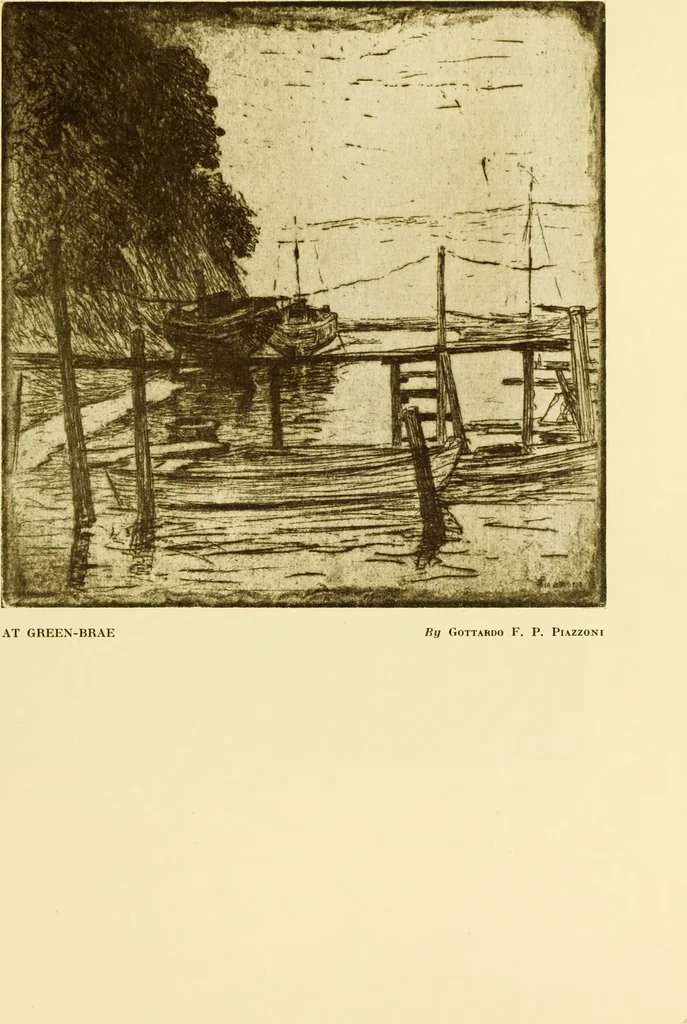 An illustration from Art in California : a survey of American art with special reference to Californian painting, sculpture and architecture past and present, particularly as those arts were represented at the Panama-Pacific International Exposition : being essays and articles by the following contributors, 1916, leaf 478