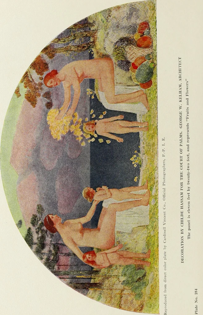 An illustration from Art in California : a survey of American art with special reference to Californian painting, sculpture and architecture past and present, particularly as those arts were represented at the Panama-Pacific International Exposition : being essays and articles by the following contributors, 1916, leaf 543