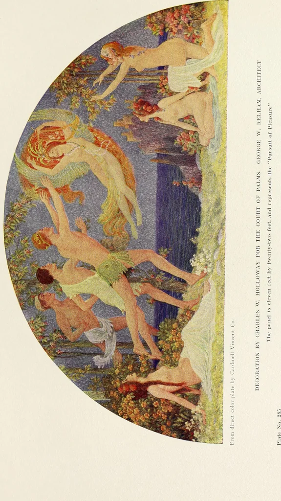 An illustration from Art in California : a survey of American art with special reference to Californian painting, sculpture and architecture past and present, particularly as those arts were represented at the Panama-Pacific International Exposition : being essays and articles by the following contributors, 1916, leaf 544