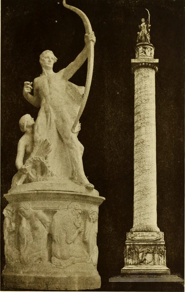 An illustration from Art in California : a survey of American art with special reference to Californian painting, sculpture and architecture past and present, particularly as those arts were represented at the Panama-Pacific International Exposition : being essays and articles by the following contributors, 1916, leaf 578