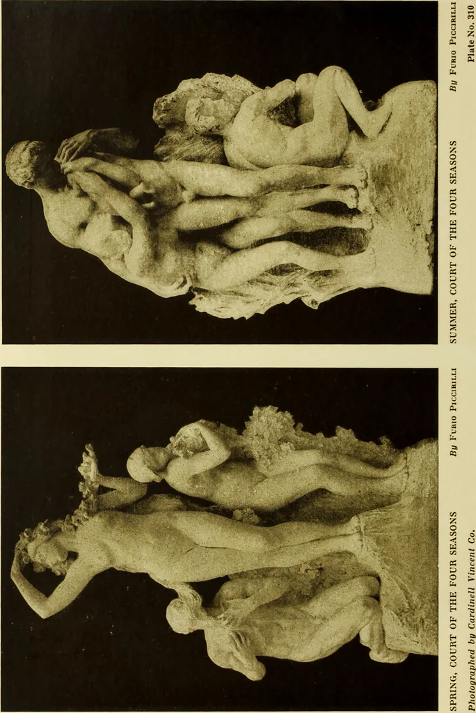 An illustration from Art in California : a survey of American art with special reference to Californian painting, sculpture and architecture past and present, particularly as those arts were represented at the Panama-Pacific International Exposition : being essays and articles by the following contributors, 1916, leaf 583