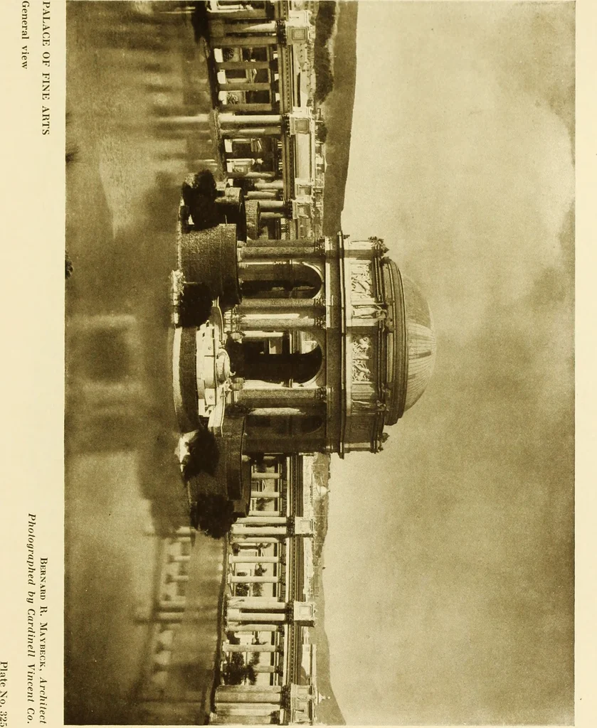 An illustration from Art in California : a survey of American art with special reference to Californian painting, sculpture and architecture past and present, particularly as those arts were represented at the Panama-Pacific International Exposition : being essays and articles by the following contributors, 1916, leaf 622