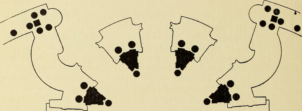 An illustration from Art in California : a survey of American art with special reference to Californian painting, sculpture and architecture past and present, particularly as those arts were represented at the Panama-Pacific International Exposition : being essays and articles by the following contributors, 1916, leaf 639